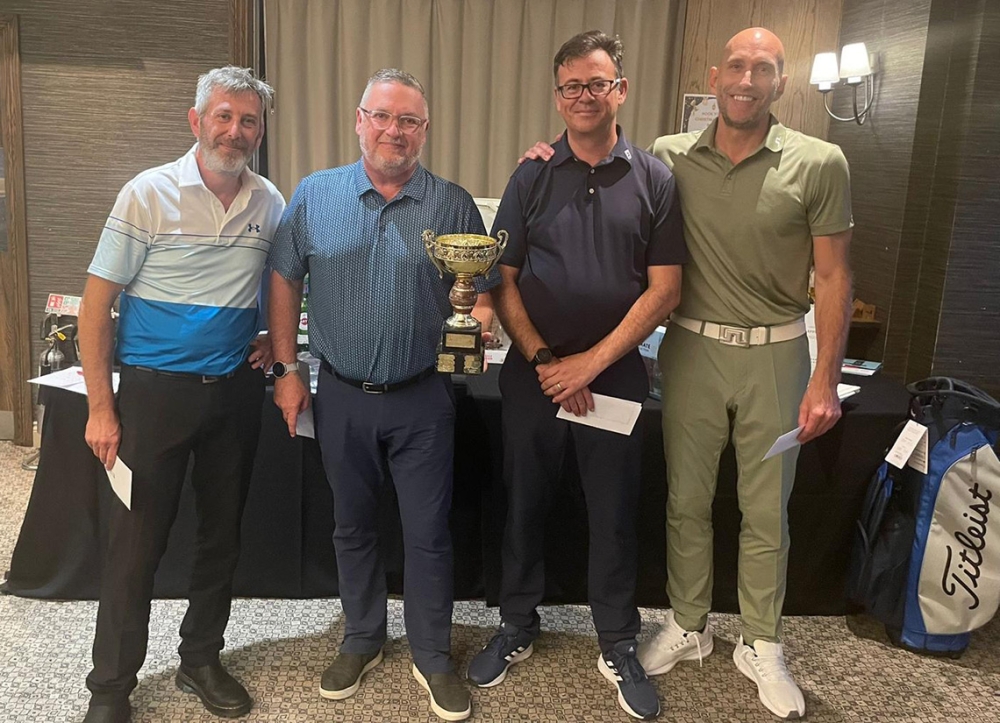 Questgates Ltd win 25th Brown Bevan Annual Charity Golf Day